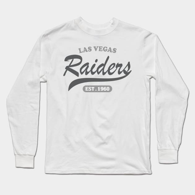 Las Vegas Raiders Classic Style Long Sleeve T-Shirt by genzzz72